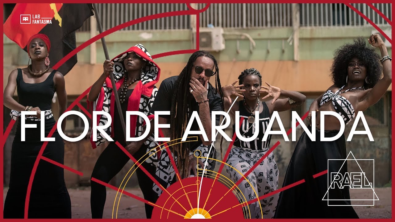 Rael e elenco de Flor de Aruanda